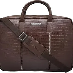 police Croco Classy PT 15" Laptop Briefcase for Office and Casual Use-picture-54