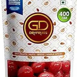 GD Dryfruit Candied Karonda Red Cherries/Glazed Candied Cherry fruit 400gm-picture-48