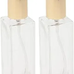 bnf® 2Pcs 30ml Glass Perfume Empty Bottle Atomizer Pump Sprayer Refillable Travel Gold Health & Beauty | Makeup | Makeup Tools & Accessories | Other Makeup Tools & Accs-picture-30