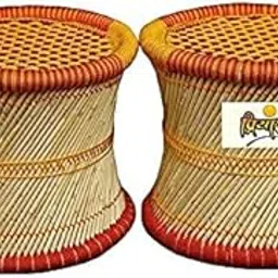 Priyansh Mudda House Chair Sofa muddi Stool Table sarkanda Red image 1