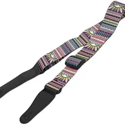 FirstTry Guitar Strap I Soft Straps with PU Leather Ends I Adjustable Ultra Comfortable Belt I Modern Printed Design I for Electric, Acoustic, Bass, Classic Guitar, Ukulele-picture-27