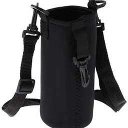 CALANDIS 2xInsulated Sport Water Bottle Cover Sleeve Holder Cooler Carrier Black 550ml | 0 Storage | 0 & Hiking-picture-28