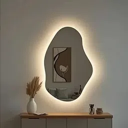 ARTESSA Caeli Organic LED Bathroom Mirror with Lights, 3 Light Modes, Anti-Fog, Touch Sensor (45 x 60 CM)-picture-22