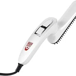 Zomoza Beard Straightener For Men,Foldable Electric Beard Hair Straightening Combmen Hair Styler Beard Straightening Brush Electric Hot Comb PTC Heating Home Travel Hot Tools For Men Beard-image-17