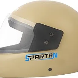 Spartan Full Face Helmet for Men and Women ISI Standard -Medium,580MM (Strom)-image-24