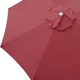 TRENDIVIBE Umbrella Canopy Protection Outdoor Umbrella Canopy for Backyard Market Patio Red-image-3
