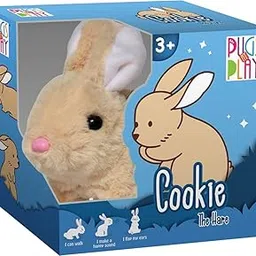 FRATELLI Fuzzbuzz Pugs at Play Battery Operated Electronic Pets (Cookie)-picture-61