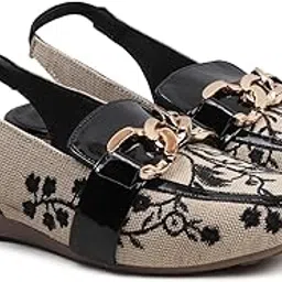 retro walk NV Style Women’s Belly Shoes for Casual | Stylish Comfortable Flat Belly for Women | Soft Sole Synthetic Slip-On Office Wear Ballerina Shoes for Women's & Girls-picture-21