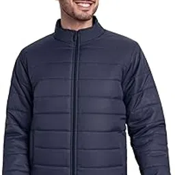 Latest Stylish Solid Puff Jacket For Winter | Polyester Jacket | Men's Puffer Jacket | Casual Wear | Full Sleeve Mens Jacket Monsoon Jackets for Men-picture-39