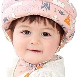 TENGOZ Baby Head Protector - Baby Helmet for Crawling Walking Running - Adjustable Protective Cap Infant Baby Safety Headguard - No Bumps and Soft Cushion - Toddler Helmets 6-12 Months 1-2 Years Old-image-1