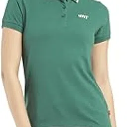 levi's Women's Cotton Regular Fit Solid Polo T-Shirt-picture-29
