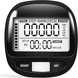 INOOMP Portable Step Counter Simple Pedometer Day Memory User-Friendly Design for Outdoor Activities for Walking Hiking and Climbing-picture-43