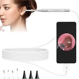 ScopeAround Digital Video Otoscope, Ear Inspection Camera, Professional Earwax Cleaning Kit with 6 Adjustable LED Lights for Android Devices, Windows and Mac-picture-28