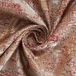 FRESH FROM LOOM Unstiched Fabric Cloth for Sofa - Cushion - Curtain - Table Cloth Fabric - | Wrinkle Free Texture Polyester Material (Lenth x Width - 119 x 46 inch/300 x 116 cm - 3 Meter | Maroon)-image-25