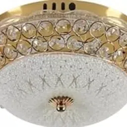 Zingy Crystal Chandelier Light Modern Lighting for Living Dining Room Round Color Hanging LED Lights, 12 inch Ceiling Chandelier Lights(Design26)-image-23