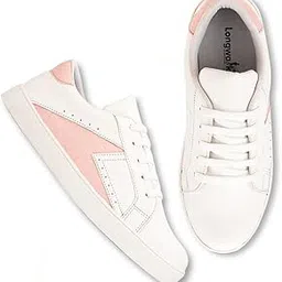 White Casual Shoes Sneakers for Women(W-4033)-image-34