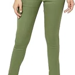 crimsoune club Women Olive Skinny Ankle Length Jeans-picture-19