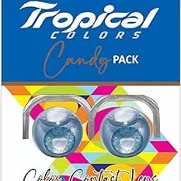 Tropical Colors Candy Pack Zero Power Colored Lenses (2 Lens/Pack) (T Sky Blue)-image-13
