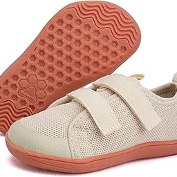 watelves Toddler Little Kids Wide Barefoot Shoes The First Walking Shoes Girls Boys Breathable Zero Drop Minimalist Sneakers with Wide Toe Box Natural to Grow-picture-17