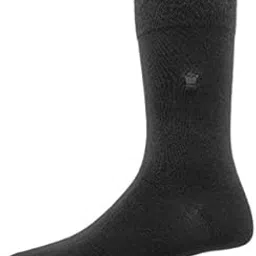 louis philippe Men's Modal Full Length Socks (1 Pair) - Black-picture-11