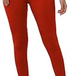 lux lyra Lyra Women Solid Premium Cotton Ankle Length Leggings | Mid-Waist | Fashionwear-picture-37