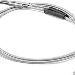 Mofun Extended Length 42" Throttle Cable and Idle Cable Kit Stainless Steel Compatible with Harley Sportster XL 883 1200 Dyna Softail Chrome-image-52