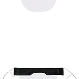 HEAVENGLOW 2PC Washable Face Light-Weight Communication Shield PVC Visual Face Mask-picture-54