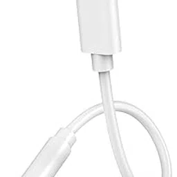 NISHTECH Lightning to 3.5mm Audio Earphones Jack Adapter | AUX Cable, Port Converter for iPhone 14, 13, 12, 11, X, XS, 8, 7, 6S, SE, iPod, iPad | Headphone & Car Stereo Connector | White-image-46