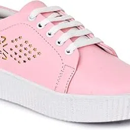 k- footlance Women's Mesh Sports Shoes/Walking Sneakers for Women & Girls-picture-36