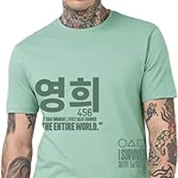 Bewakoof X Squid Game Squid Game Men's 100% Cotton Graphic Print Half Sleeve Round Neck T-Shirt | Tshirt for Man | Tshirt for Men Cotton | Tshirts for Men Stylish | Casual Wear | Street Wear-picture-42