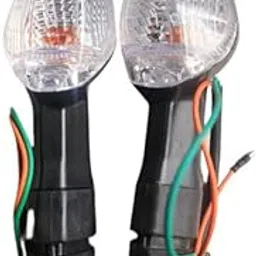 BIKEBLOOM Rear, Front Halogen Indicator Light for Honda Honda SP 125 (Amber) (Pack of 2)-picture-38