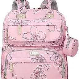 BABY STATION Waterproof Diaper Backpack, Stylish Mother Bag with Large Capacity, Multiple Storage Pockets for Baby Care-picture-25