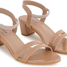 ikagi Women's/Girls Stylish Casual Party/Wear Comfortable Fashion Heel Sandal-picture-10