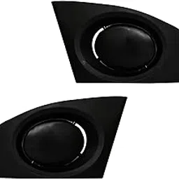 GS Grow n Shine Fog Lamp Bezel/Cover Compatible For Indigo, 1 Set of 2 Units (Black Finish)-picture-20