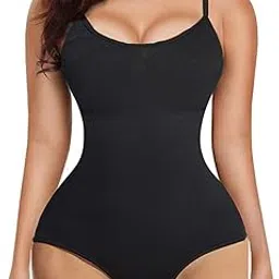 palay Tummy Control Shapewear Bodysuit for Women Butt Lifter Panties Stretch Slimming Body Shaper with adjustable Spaghetti Strap-picture-52
