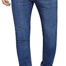 recorrer Slim Fit Stretchable Blue Jeans for Men-picture-26