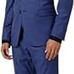Men's Polyester Blend Three Piece Suit-Dress Set-image-76