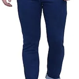 awack Strechable Denim Washed Regular Fit Mid Waist Medium Weight Stretchable Denim Jeans Pant for Men-picture-54