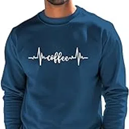 ausk Men's Loosefit Printed Sweatshirts with Round Neck Coller-picture-17
