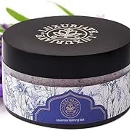 LUXURIATE Lavender Bathing Salt Enriched With Essential Oil and Lavender Buds, For Bath,Foot, Aching Muscles & Refreshing Body Preservatives Free,150 gm | Bath Salt-picture-52