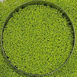 Bharat -10/0 Seed Beads Glass Beads for Craft, Jewellery Making and Embroidery, Size of 2mm, Pack of 100 GMS (Green)-picture-27