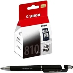 ITGLOBAL Value Pack PG-810 Ink Cartridge PG810 PG 810 Black with 3in1 Multi-Function Mobile Phone Stand, Stylus Pen, Anti-Metal Texture Rotating Ballpoint Pen (Very Colors)-image-19