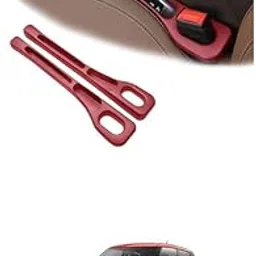 LOVMOTO Universal Car Gap Filler Organiser Car Seat Gap Filler, Car Seat Gap Organiser, PU Leather Car Accessories, Car Seat Console Side Pockets for Storage Comfortable With Sw-ift Old-picture-27