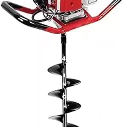 AEGON Earth Auger 52 CC with 4 inch Drill Bit | Heavy Duty Engine | for Fencing Purpose, Plantation & Digging Holes | Powerful Engine can dig Holes in Every Type of Soil image 1