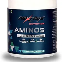 Nextage Nutrition Aminos | Faster Muscle Recovery | Stamina | Endurance | Naturally Flavored 240g-picture-11