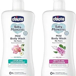 Chicco Mild Body Wash Set - Refresh & Relax (2 x 500ml Bottles)-image-45