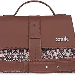 zouk Kriti Sanon Collection - Iconic Evening Satchel | Vegan Leather Handbag for Women | Stylish, Lightweight & Spacious-picture-47
