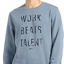 reebok Men's Cotton Round Neck Sweatshirt-picture-25