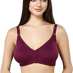 blue nixie BN0210 -Luxriant Rich Cotton Full Coverage Wire Free T-Shirt Bra-picture-25