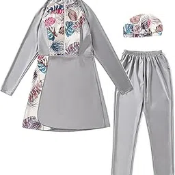 trendynest Women Long Sleeve Long Sleeves Swimsuit For Beach Surfing Lady Gift Xxl Gray | Womens Clothing | Swimwear-picture-40